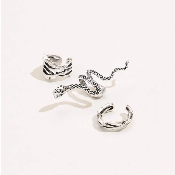 🆕 3 Pc. Snake Ear Cuff Set - Picture 4 of 5